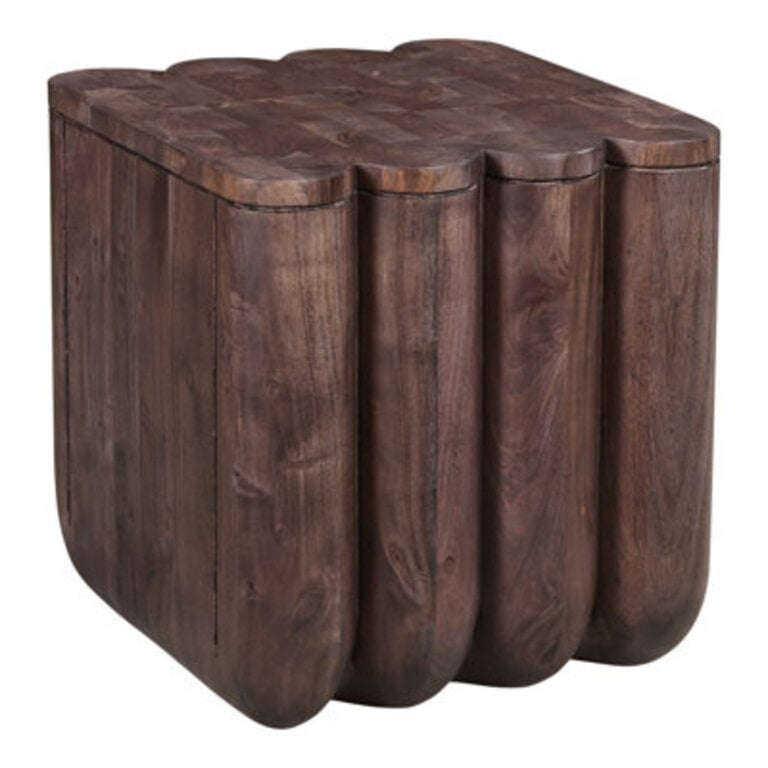 Arine Solid Wood End Table