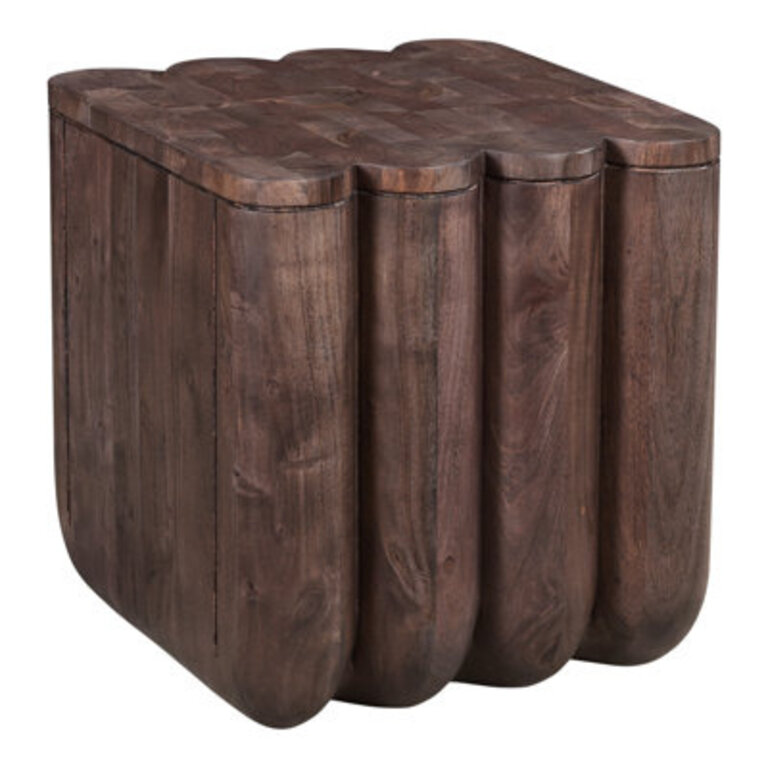 Arine Solid Wood End Table