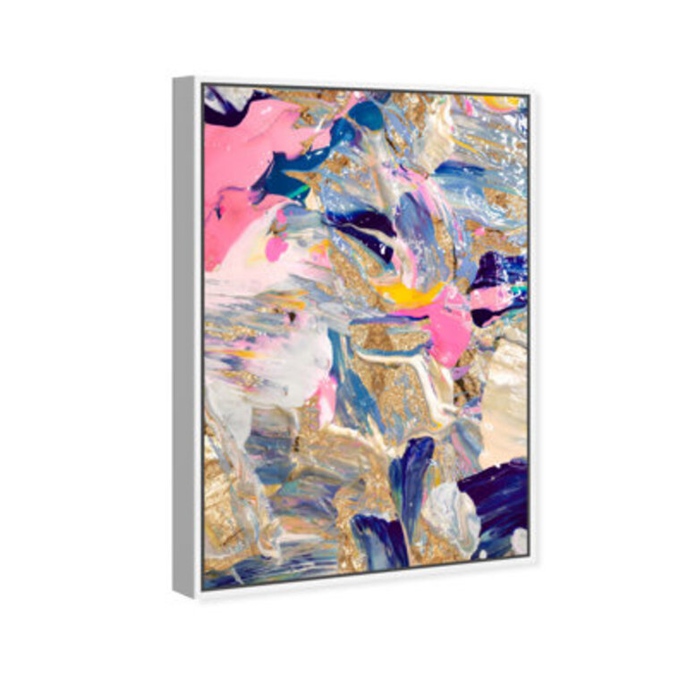 Abstract Getting To Know You Gold