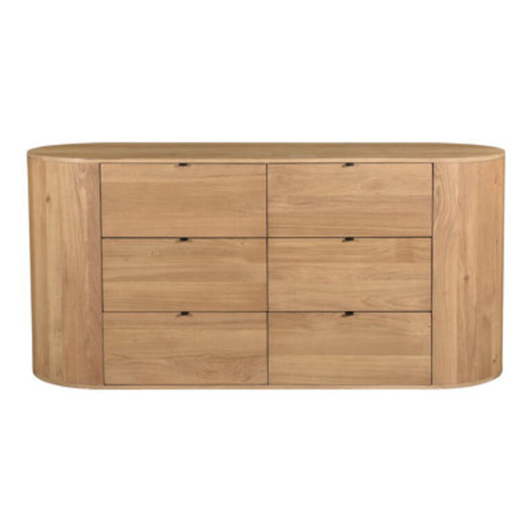 Element Solid Wood 66 W 6 - Drawer Dresser