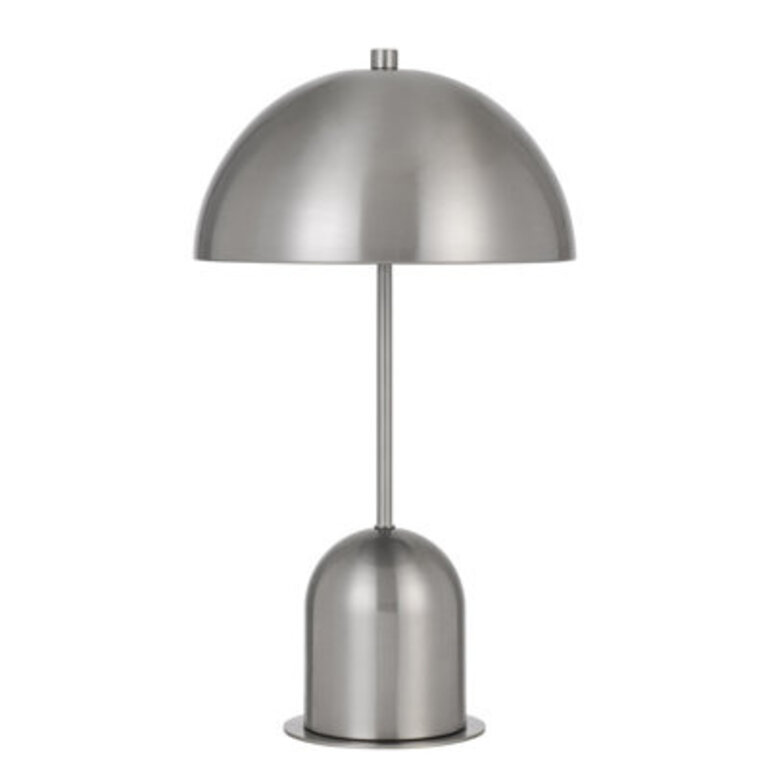 Saed 20 Inch Metal Accent Table Lamp With Dome Shade