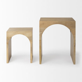 Coletta Solid Wood Nesting Tables
