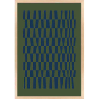 Vibrant Intersections 8 by Romina Gadler - Framed Wall Art