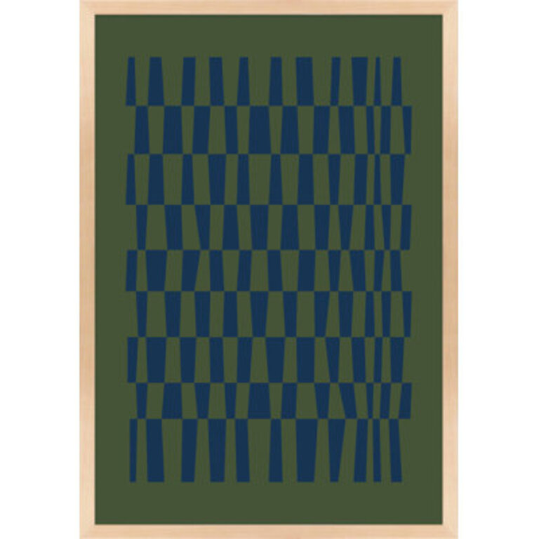 Vibrant Intersections 8 by Romina Gadler - Framed Wall Art