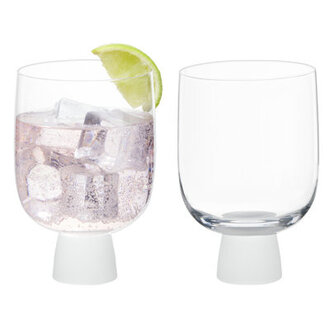 Peri 1025oz Glass Drinking Glass Glassware Set