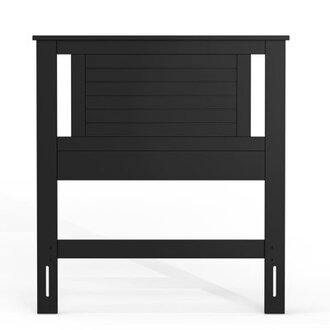 Japha Wood Headboard With Horizontal Scoring