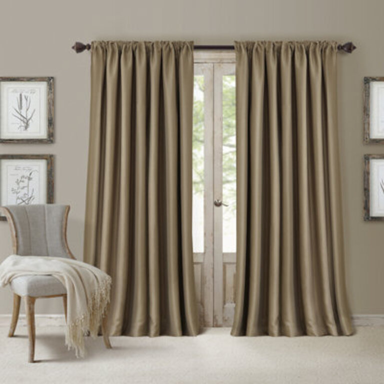 Ardmore Polyester Room Darkening Single Curtain Panel Single Panel