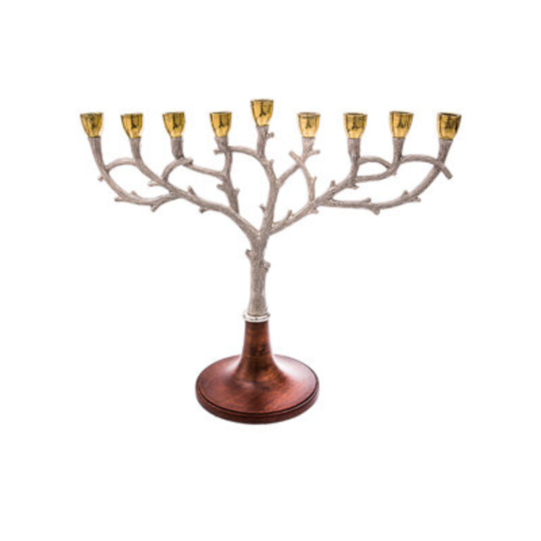 Stainless Steel Menorah