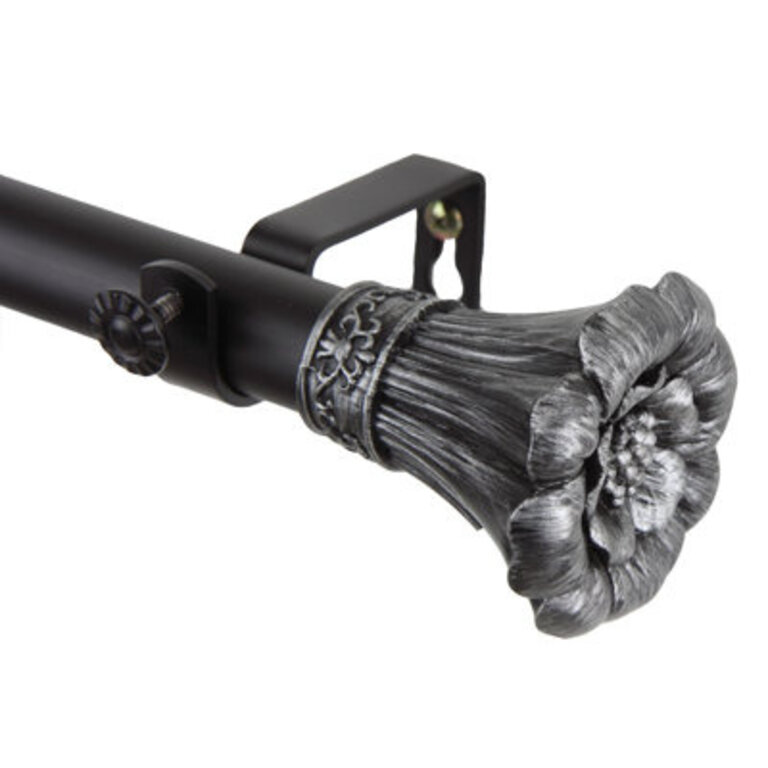 Mcfarlane Steel Adjustable Single Curtain Rod
