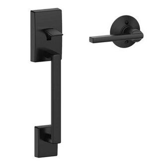 Century Lower Half Handleset and Latitude Door Lever Set Deadbolt Sold Separately