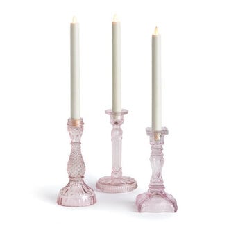 Glass Tabletop Candlestick
