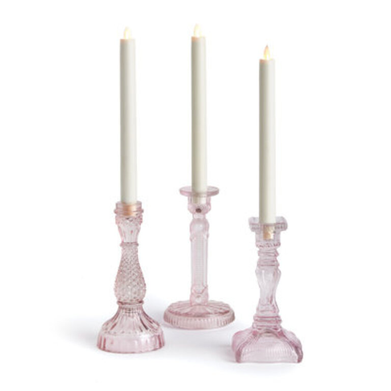 Glass Tabletop Candlestick