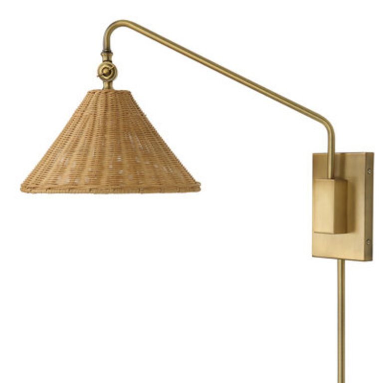 Vonetta Plug-in Swing Arm Sconce
