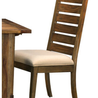 Trevion Upholstered Ladderback Side Chair