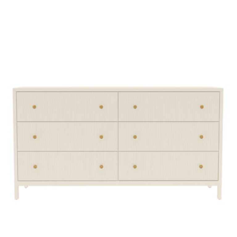 Jennette 63 W 6 - Drawer Dresser