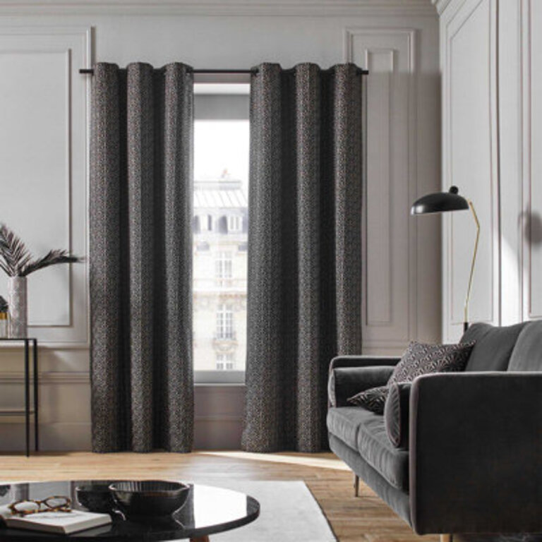 Ardeco Polyester Blackout Curtain Single Panel