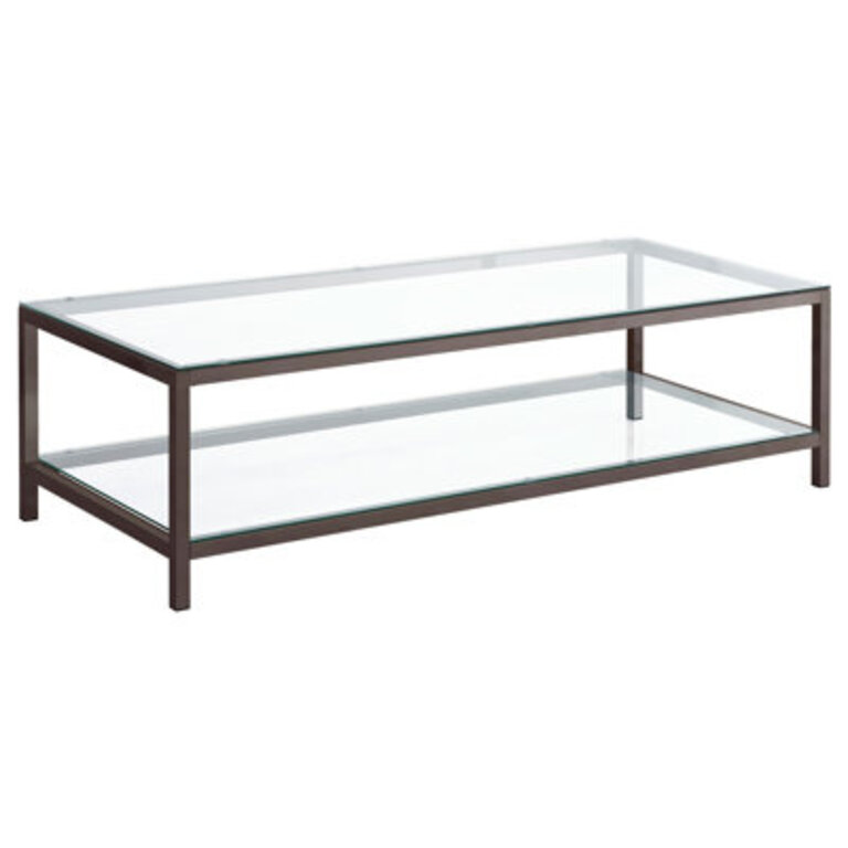 Hornsey Coffee Table with Glass Shelf