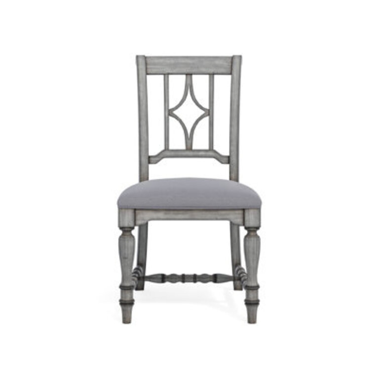 Secor 20 H Upholstered Acacia Side Chair
