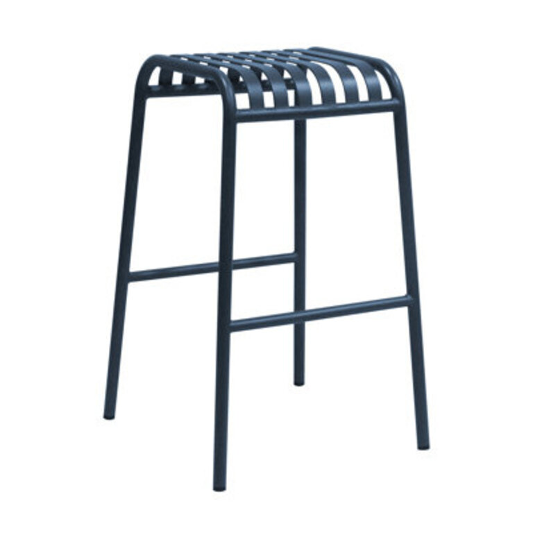 Abra Powder Coated Steel Outdoor Stool