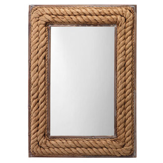 Blythe Rope Flat Wall Mirror