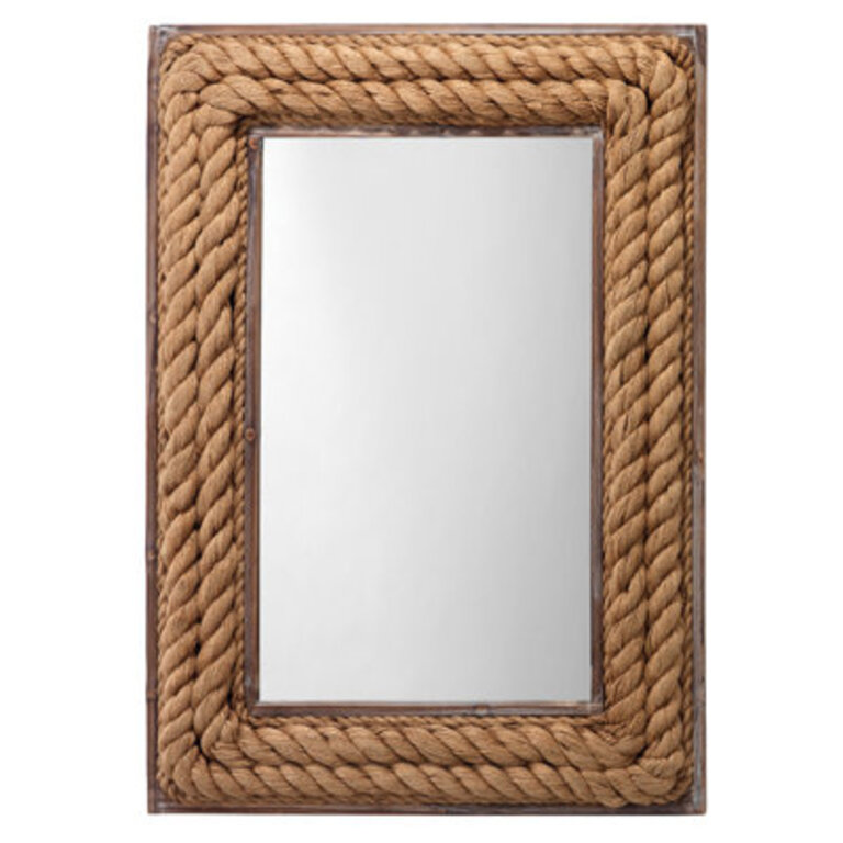 Blythe Rope Flat Wall Mirror