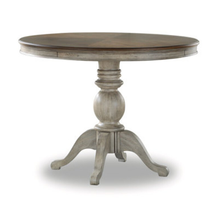 Cassius Acacia Round Solid Wood Dining Table
