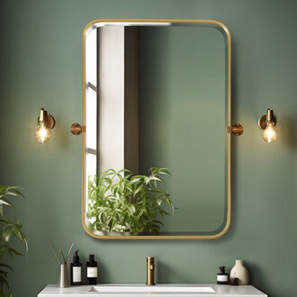 Orth Metal Rectangle Wall Mirror
