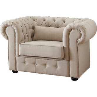 Zaffelare Upholstered Chesterfield Chair