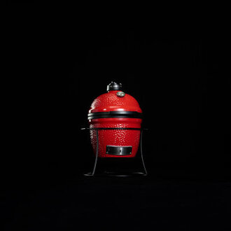 Kamado Joe Joe Jr 135-inch Portable Charcoal Grill in Red