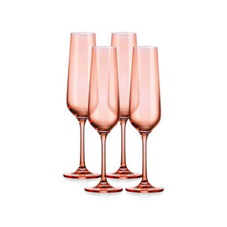 Set of 4 Sheer Flutes