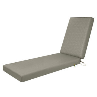 DUCKCOVERS All-Weather Outdoor Chaise Cushion
