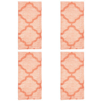 Marrakesh Collection Polyester Geometric Square Napkin