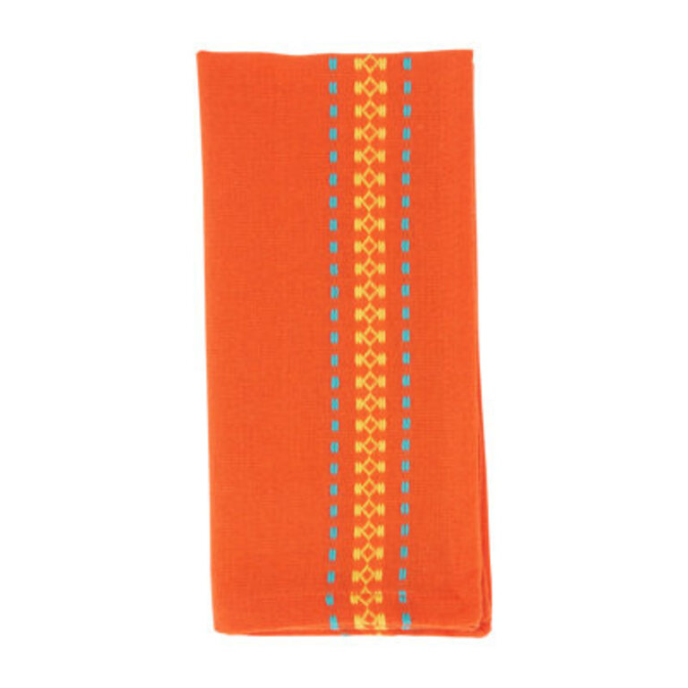 Fiesta Dobby Collection Cotton Striped Square Napkin