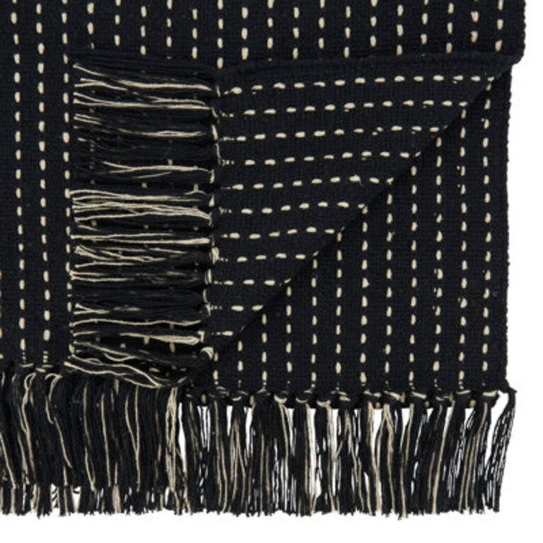 Runner_Fringe Design Stitched Table Runner