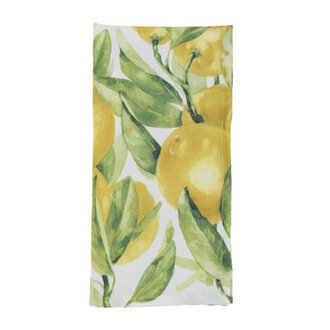 Citrea Collection Polyester Floral Square Napkin