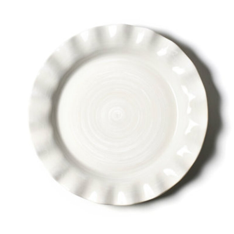 Signature Ruffle Dinner Plate