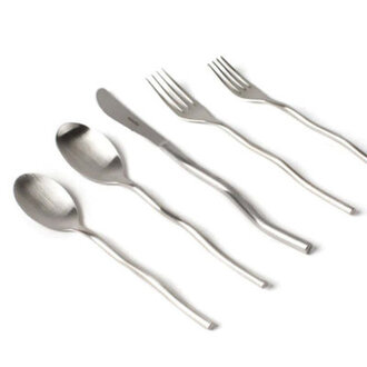 Misette Squiggle Stainless Steel Flatware Set