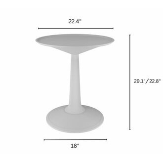 Glocester Round Outdoor Bistro Table
