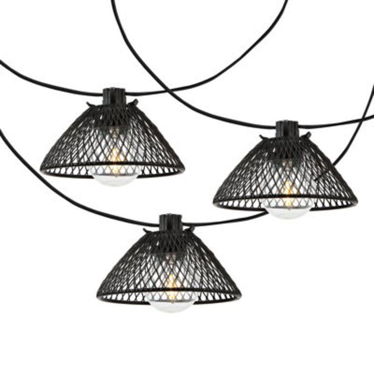 Wallis Outdoor 10 - Bulb 120 Plug-in Shaded String Light