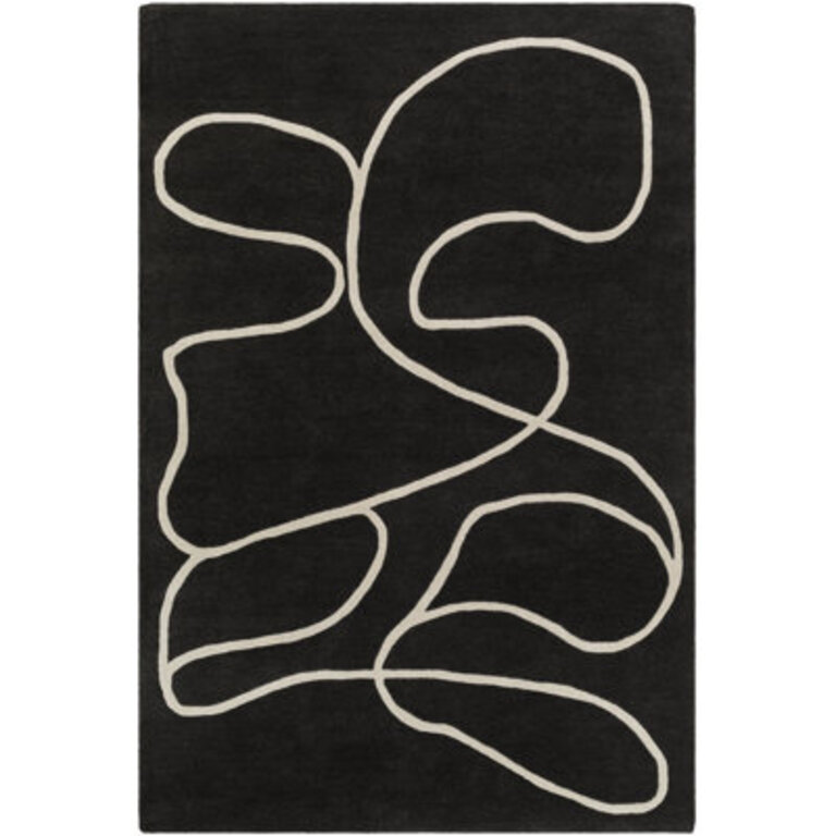 Jason Wu Meander Black Rug