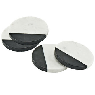 Crum Marble Coaster Set