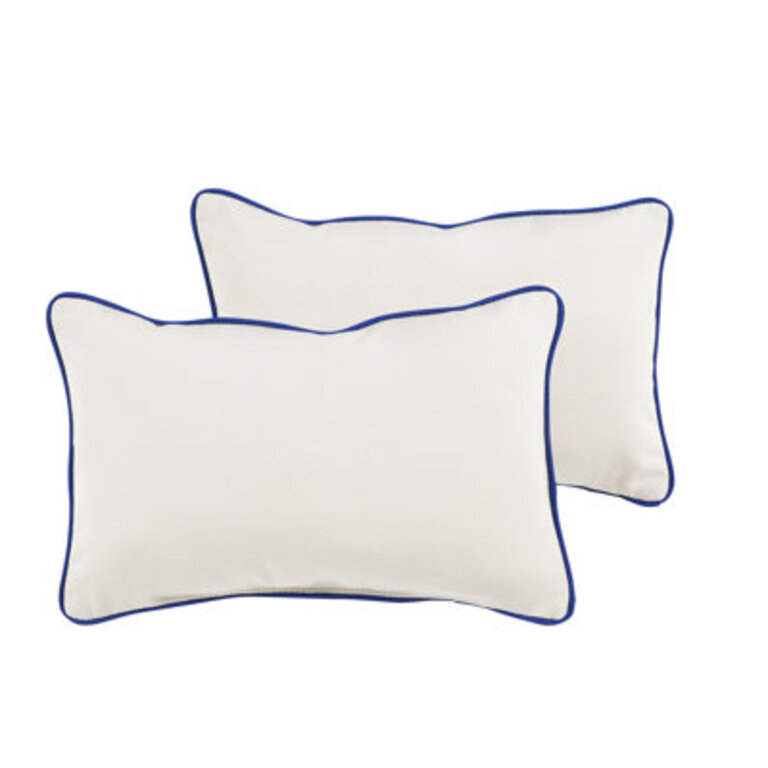 Bodin Sunbrella IndoorOutdoor Reversible Throw Pillow