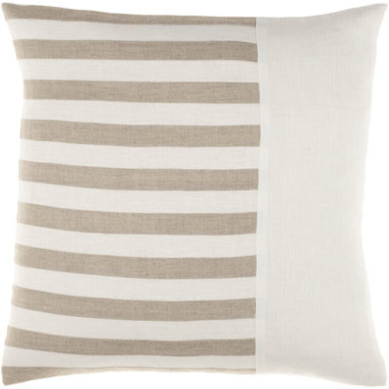 Hegg Striped Linen Reversible Throw Pillow
