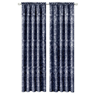 Dungall Polyester Semi Sheer Curtain Single Panel