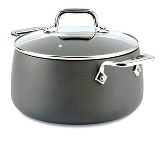 Ha1 Aluminum Stock Pot with Lid