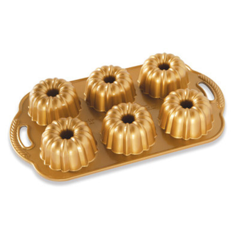 Nordic Ware Anniversary Non-Stick Round Bundtlette Cake Pan