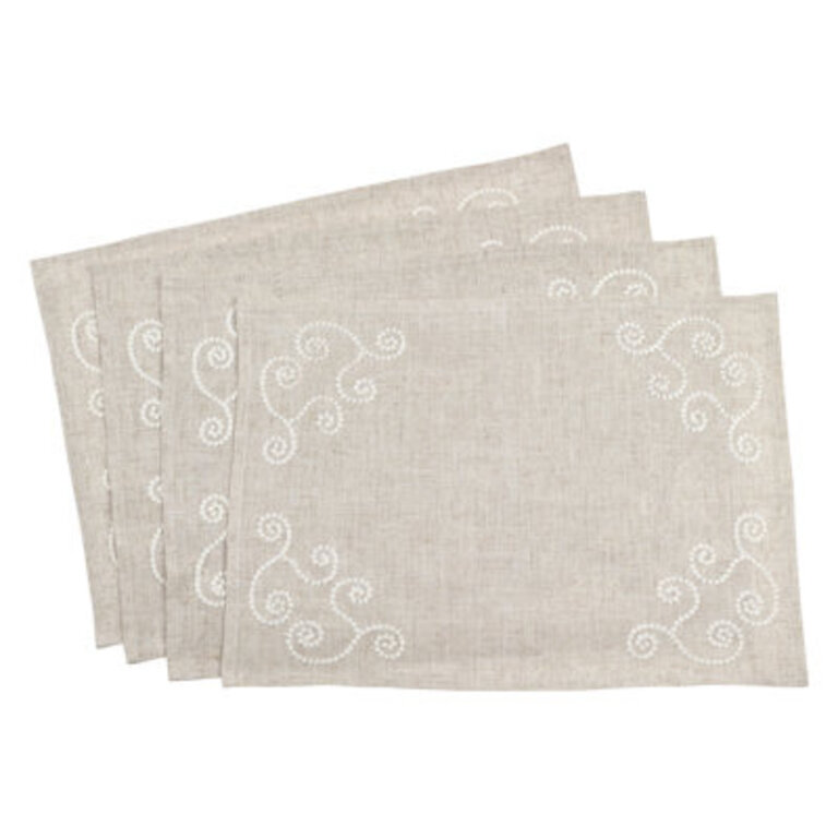 Arik No Pattern Rectangle Placemat