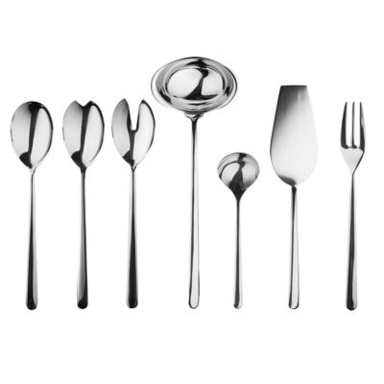 Linea 7 Piece Stainless Steel Hostess Set