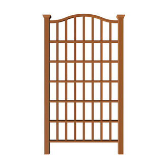 Concord 96 H x 54 W Vinyl Lattice Panel Trellis