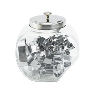 Chicago Metallic 12-Month Cookie Cutter Set In Glass Jar